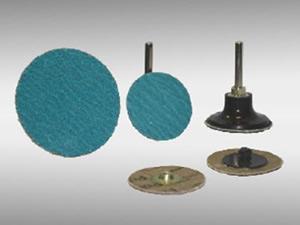 Zirconium Oxide Roloc Quick-Lok Fiber Discs